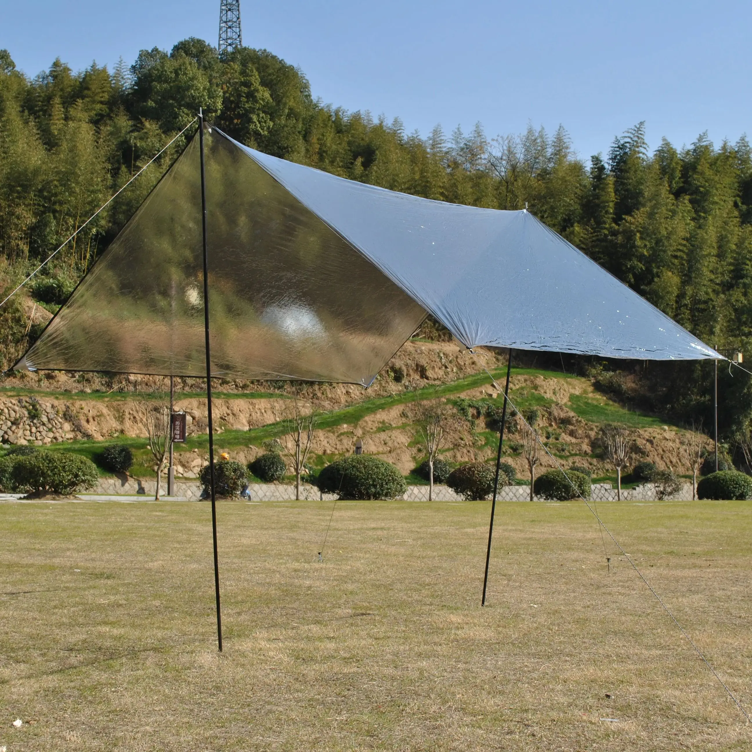 

9.8*9.8FT Clear Canopy Tent Outdoor Easy Set Up Gazebo Waterproof Windproof Shelter For Gathering Party Events BBQ,