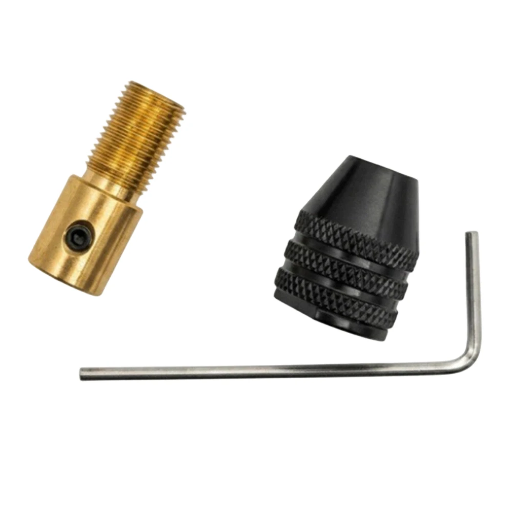 Small Drill Chuck 0.3-3.2mm Collet Adapter With 3.17mm Shank For Electric Drill Bit Fixture Clamp Metal Tool Accessories