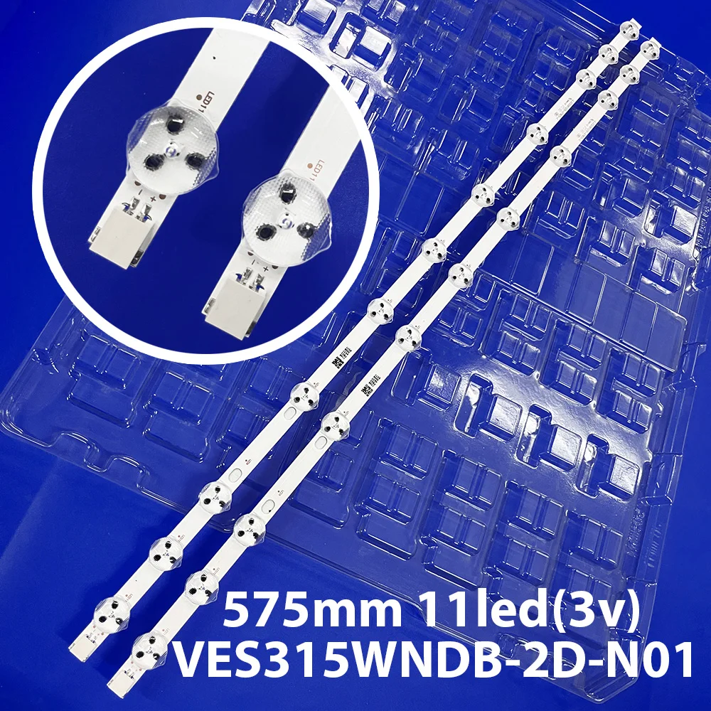 

Светодиодная панель(2) для JVC LT-32VHQ521 VESTEL 32 дюйма 32D1333DB HI3201HD 32 дюйма NDV LD32V278GF B32F545B VES315WNDB-2D-N01 N02 N03 N04 N11