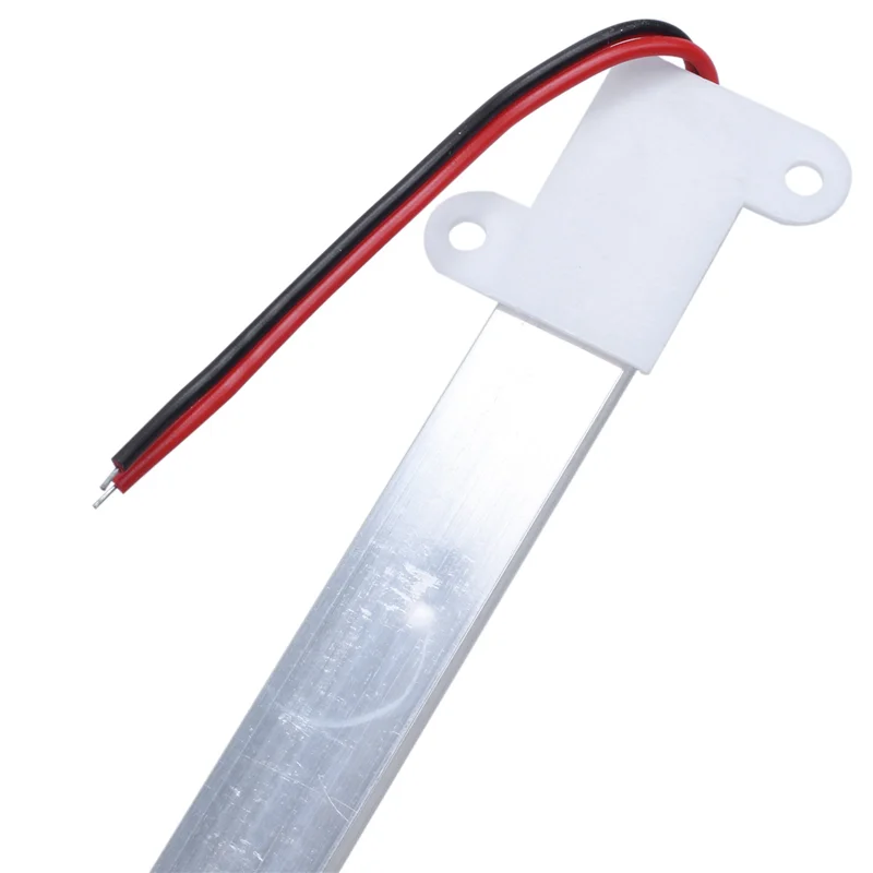 ไฟแถบ LED แบบแข็ง ABPQ-10Pcs 50ซม. 12V 36 LED 5050 SMD อลูมิเนียม สีขาวอบอุ่น