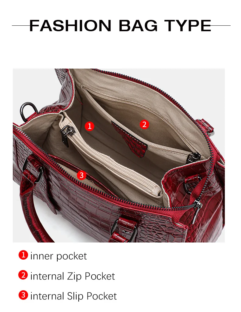 2026 Neu eingetroffene Echtledertasche, hochwertige, elegante Handtasche, geräumige Pendler-Schulter- und Umhängetasche – Detail 5