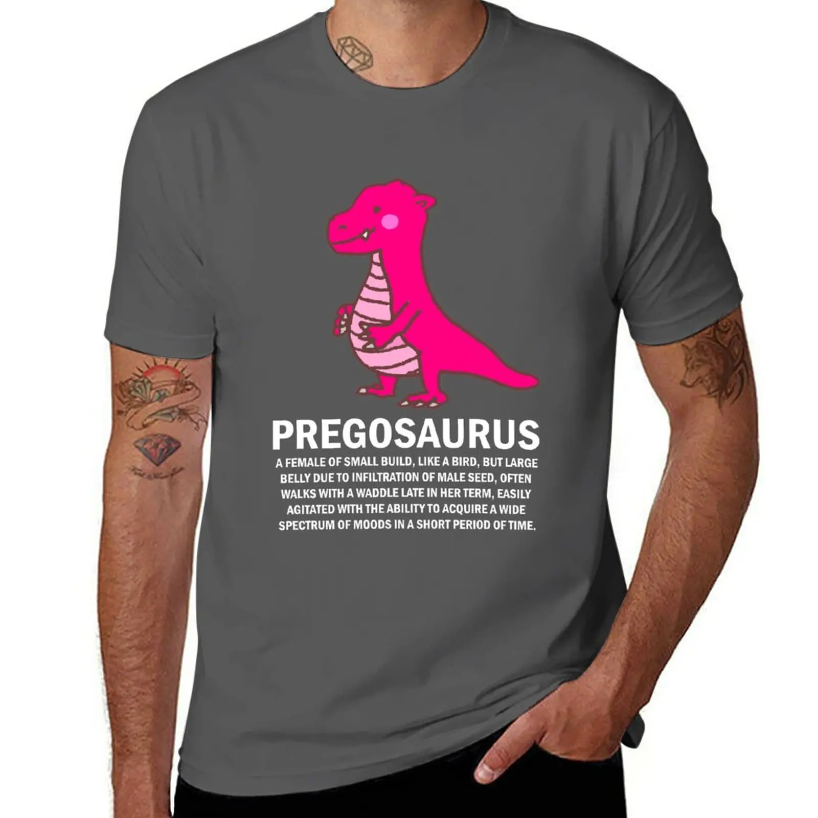 

Pregosaurus Definition Funny Pregnancy Maternity T-Shirt quick-drying customizeds t shirts men