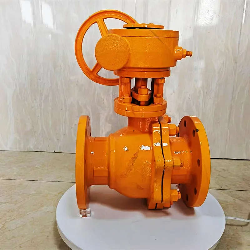 CQATMT ASIN/DIN/API standard 300LB natural gas flange ball valve with high pressure resistance