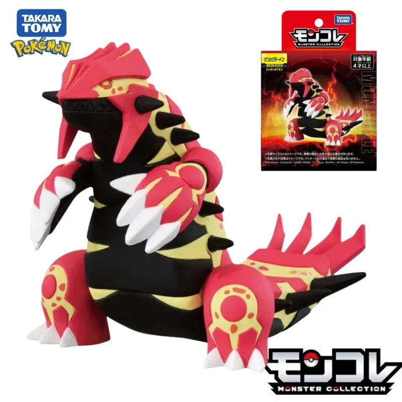 Pokemon original ml koraidon miraidon figura brinquedo rayquaza lugia arceus palkia solgaleo modelo boneca decoração de mesa presente