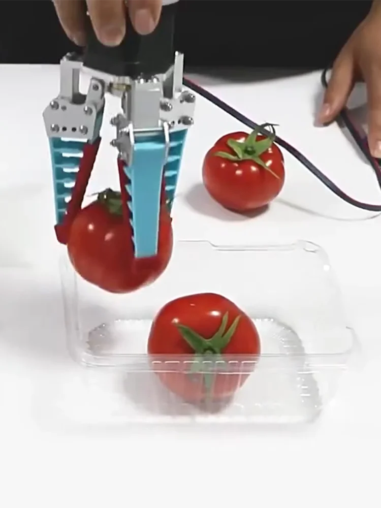 Griffe de robot flexible, bras mécanique bionique, doigt avec pince en silicone non ald, contrôle PWN, servo pigments, kit de robot, le plus récent