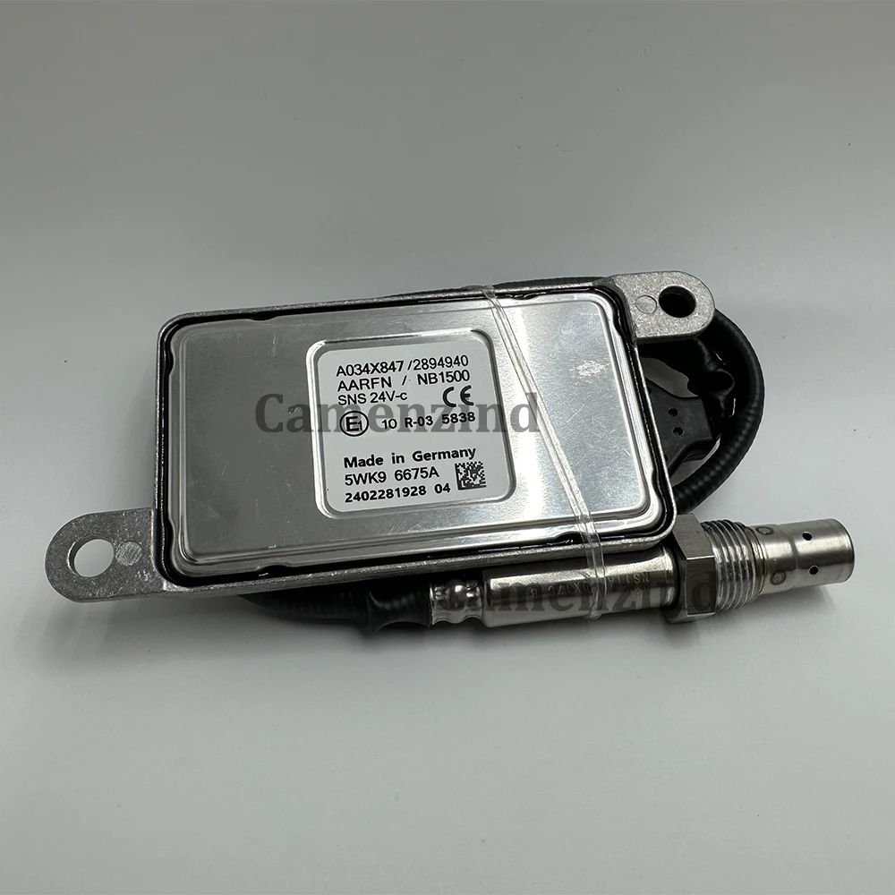 2894940 5WK96675A 2871979 1705572 A034X847 4984577 4954222 NOX Nitrogen Oxide Sensor For C-ummins Volvo DAF XF Truck 24V Euro 5