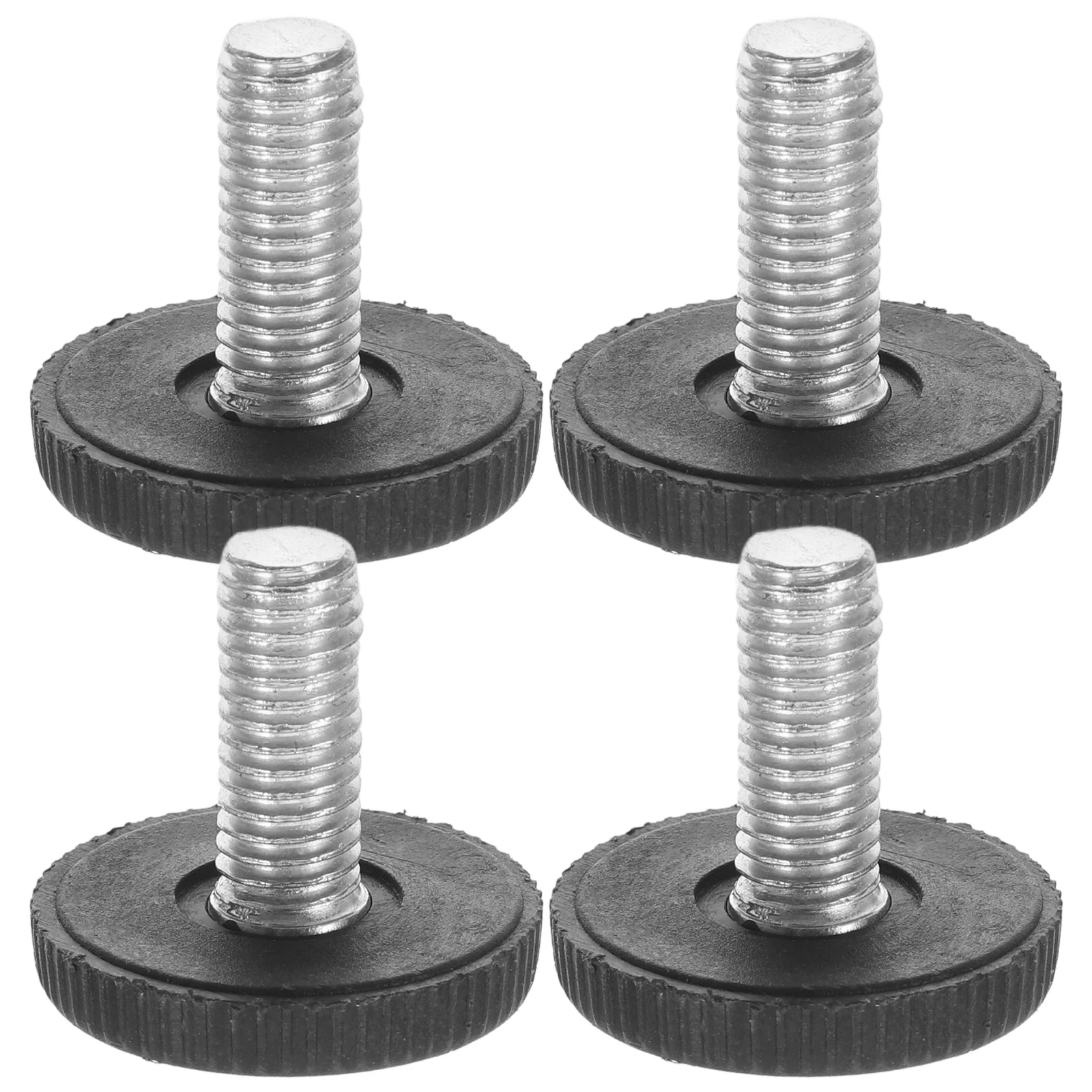 

24pcs Adjustable Feet Levelers Risers Screw in Replacement for Chairs Tables Beds Furniture Leg Leveling Stabilizers
