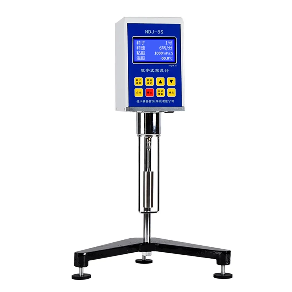 Digital rotary viscometer NDJ-5S/8S/9S high precision paint viscosity tester coating