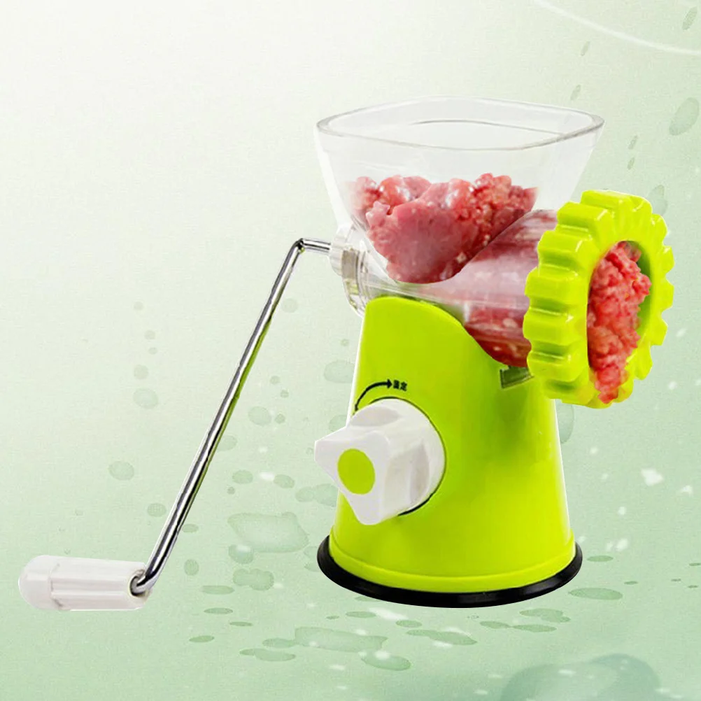 

Ручная мясорубка, сверхмощная ручная мясорубка, большая емкость, пластина из нержавеющей стали, мощное всасывающее основание для кухни