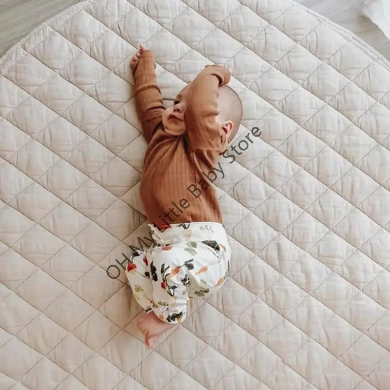 M76C 無地ソフトクロールパッドフロアパッドベビープレイジムパッドキッズ子供床敷物ゲームブランケット