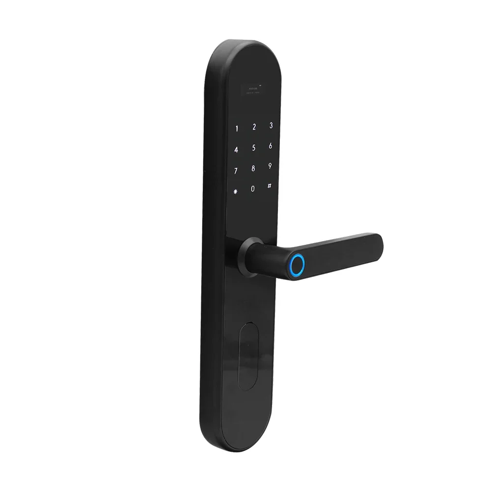 Intelligent Fingerprint Bluetooth Connection Remote Intelligent Door Lock Apartment Anti-theft Door Card Swiping Password Lock