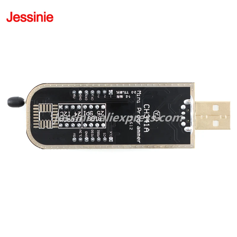 CH341A CH341B Module Programmer USB Motherboard Routing LCD BIOS FLASH 24 25 Burner WCH CH341 USB to SPI/IIC