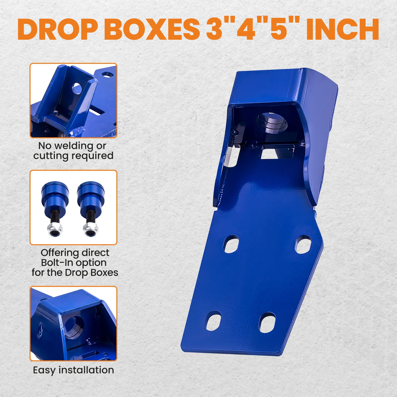 4X4 Drop Boxes Fit For Nissan Patrol GQ/GU for Ford 3\