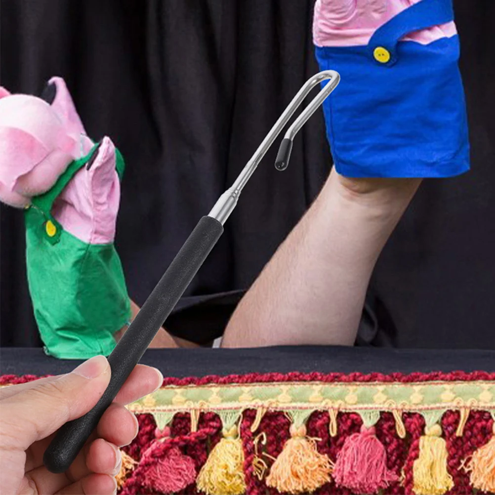 Bâtons de tiges de Manipulation de marionnettes demi-corps, 3 pièces, pour spectacle de marionnettes à main, outil de positionnement de mouvement de bras