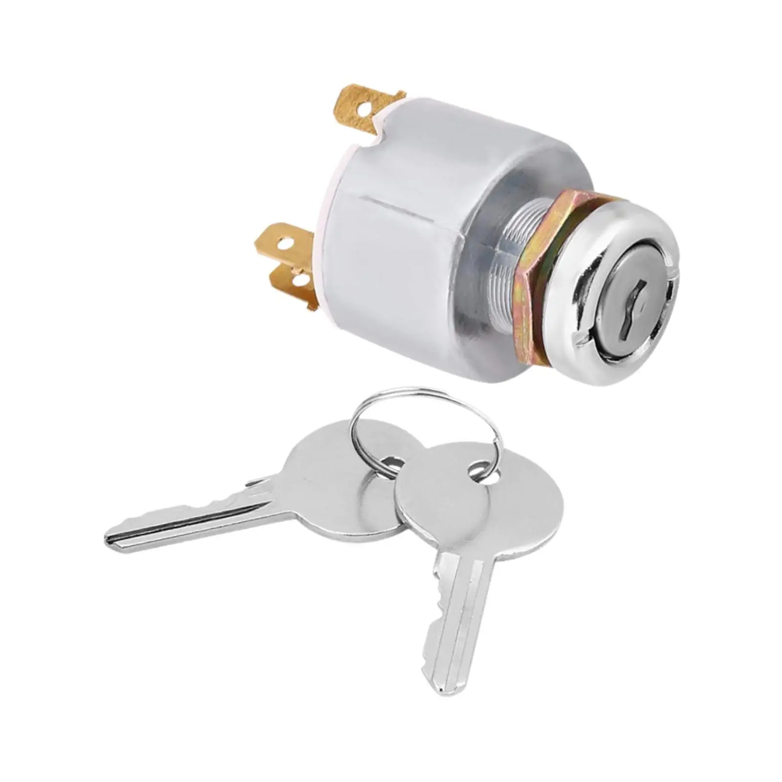 3 Gear Ignition Starter Switch on/Off Start Ignition Switch Spb501 High Reliability Universal Key Switch for Car Tractor