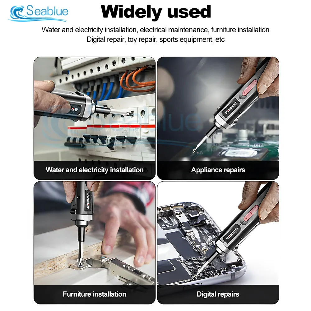 4 in 1 4,2 V Elektro schrauber Schrauben dreher Akku-Schrauben dreher Set manuelle elektrische drahtlose Schrauben dreher Präzisions reparatur