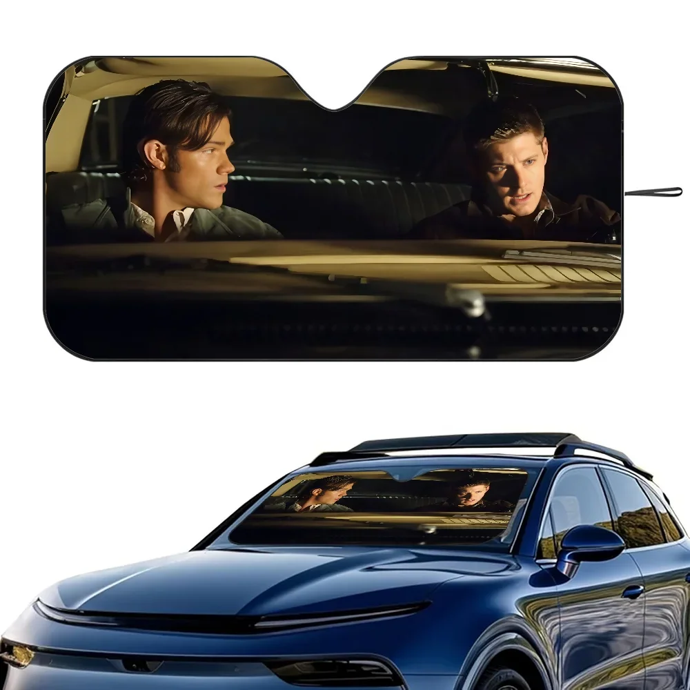 

S-Supernatural солнцезащитный козырек для вождения автомобиля, теплоизоляционная алюминиевая пленка, солнцезащитные козырьки на лобовое стекло, блоки УФ-лучей, автомобильный солнцезащитный козырек