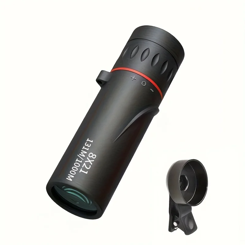 8x21 Adult Professional HD Monocular Pocket Mini Portable Telescope for Outdoor Camping Hunting Hiking Sports Bird-Watching view 6