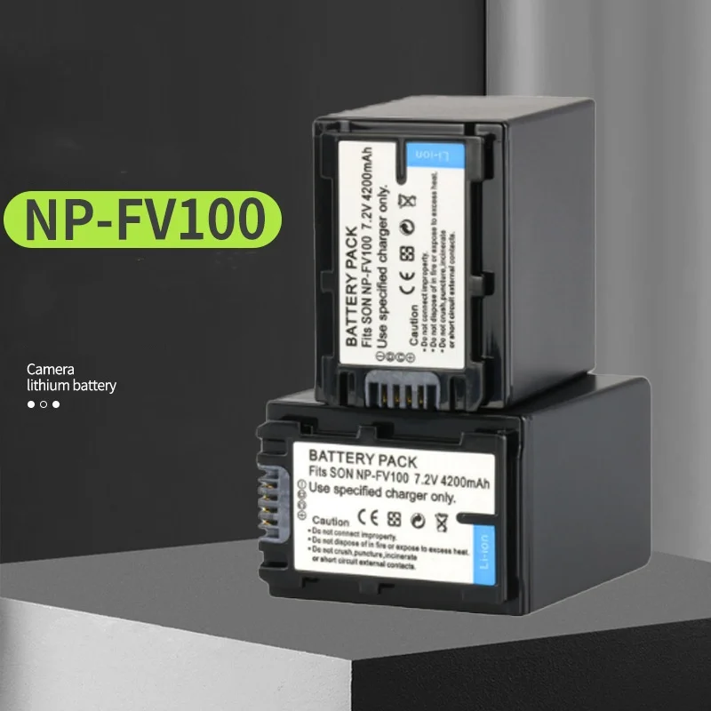 4200Mah NP-FV100 Np… - image