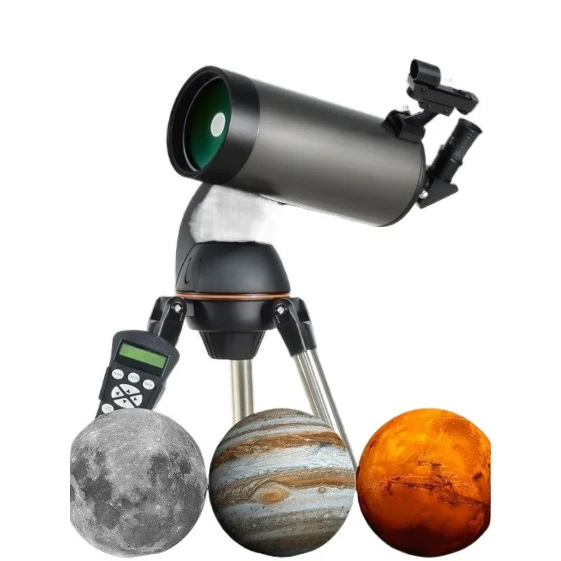 Astronomical telescope, professional grade stargazing deep space civil star high power high definition refraction