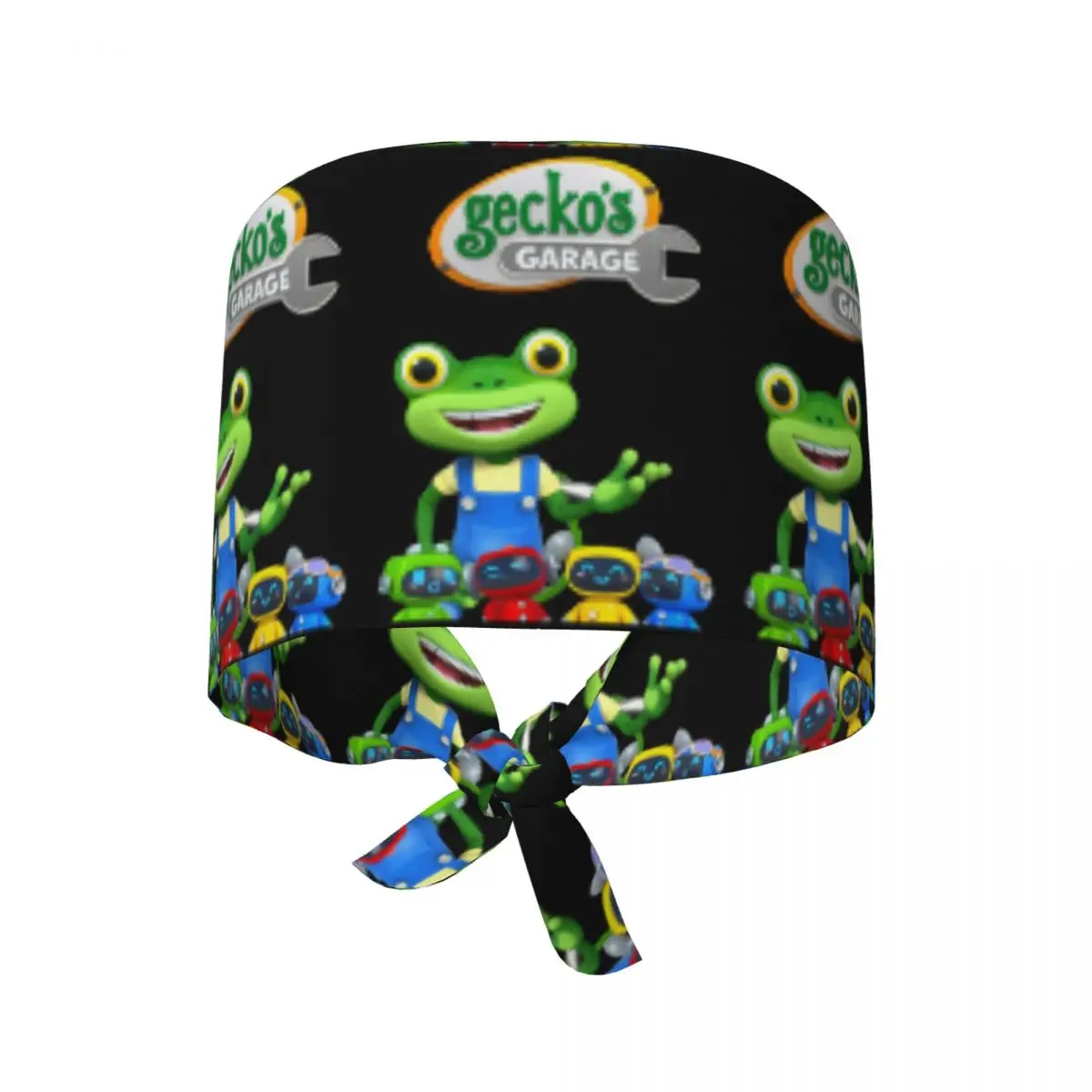 Geckos Garage Scrub Hat Doctor Working Surgical Cap Men Women Adjustable Nursing Caps for Dentist