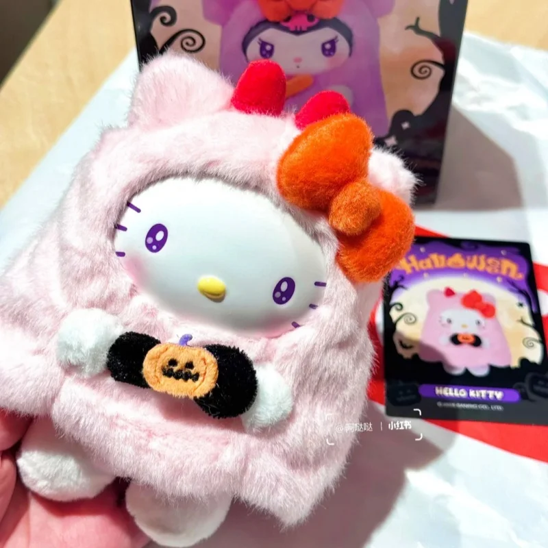 شخصيات سانريو للهالوين كاندي كرنفال سلسلة ليلية صندوق أعمى Kawaii دمية المفاتيح تحصيل لعبة حلية عصرية #1