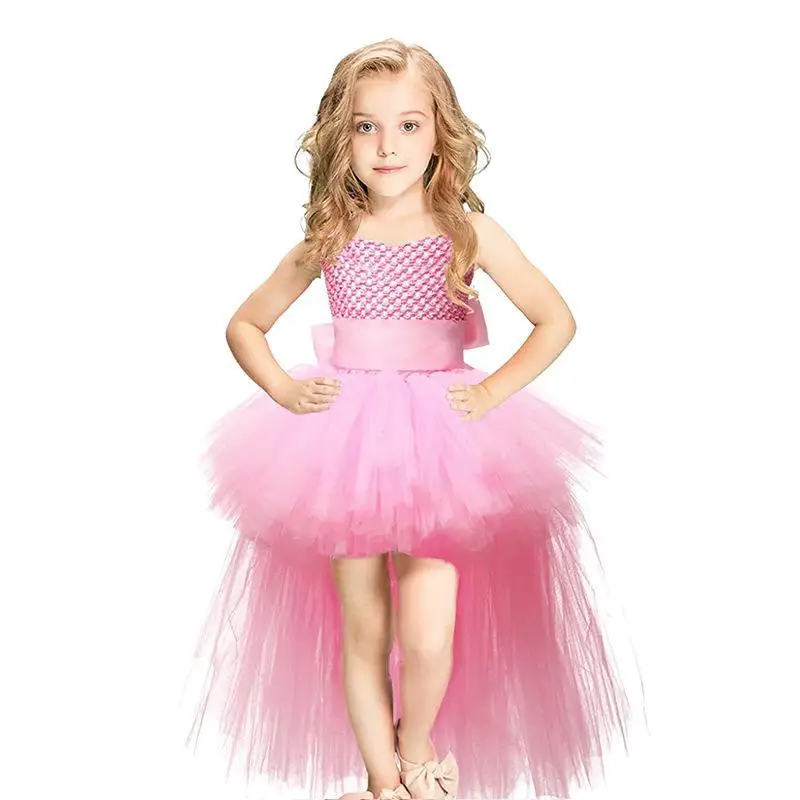 Halloween Girls Dresses Tutu Dress Children's Day Costumes Christmas Birthday Parties Wedding Flower Girl 2-10t