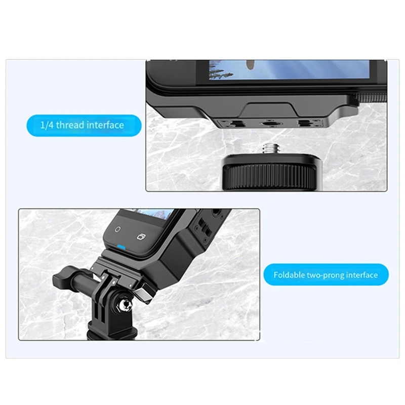 For X4 Camera Mount Bracket Vertical/Horizontal Orientation Sports Camera Accessories Magnetic Bracket-ELEC