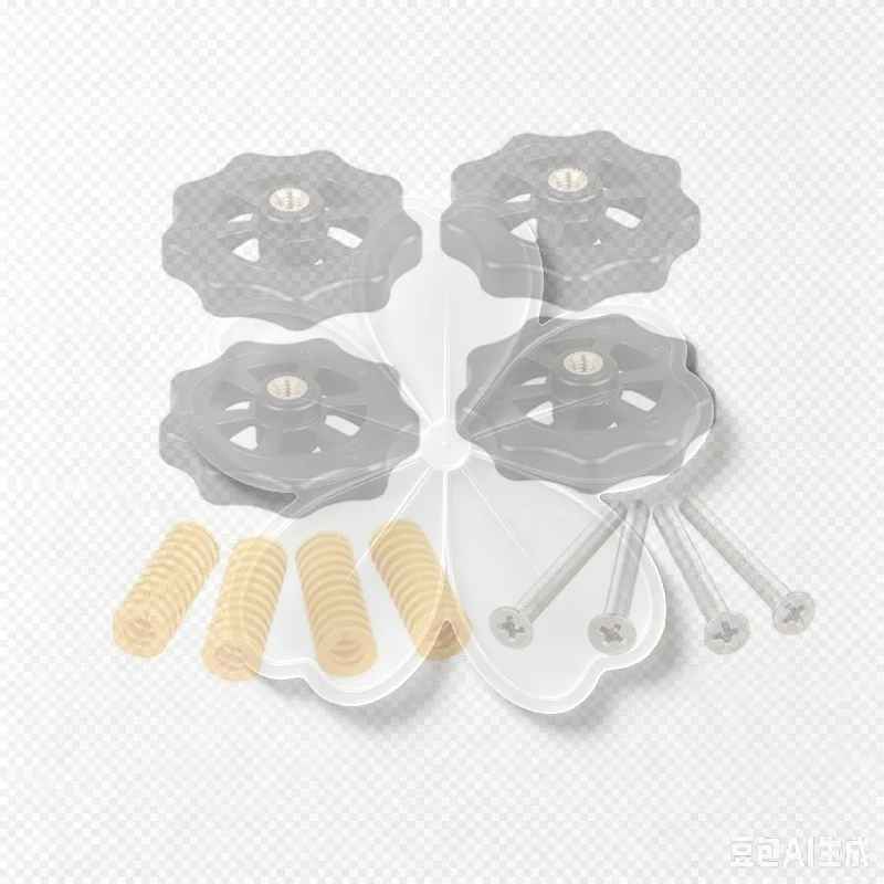 3DSWAY 3D Printer Part M3 M4 Hotbed Nut Spring Screw Leveling Kit Heated Bed Platform Level Spring Accessories For CR10 Ender 3