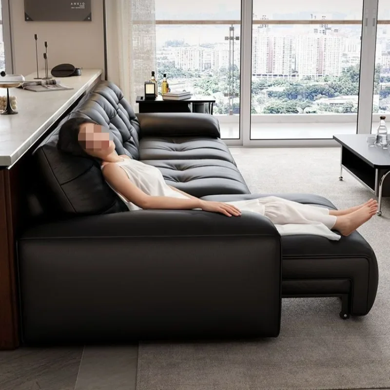 Electric multifunctional single-person multi-person living room sofa voice applet remote control muebles para el hogar furniture
