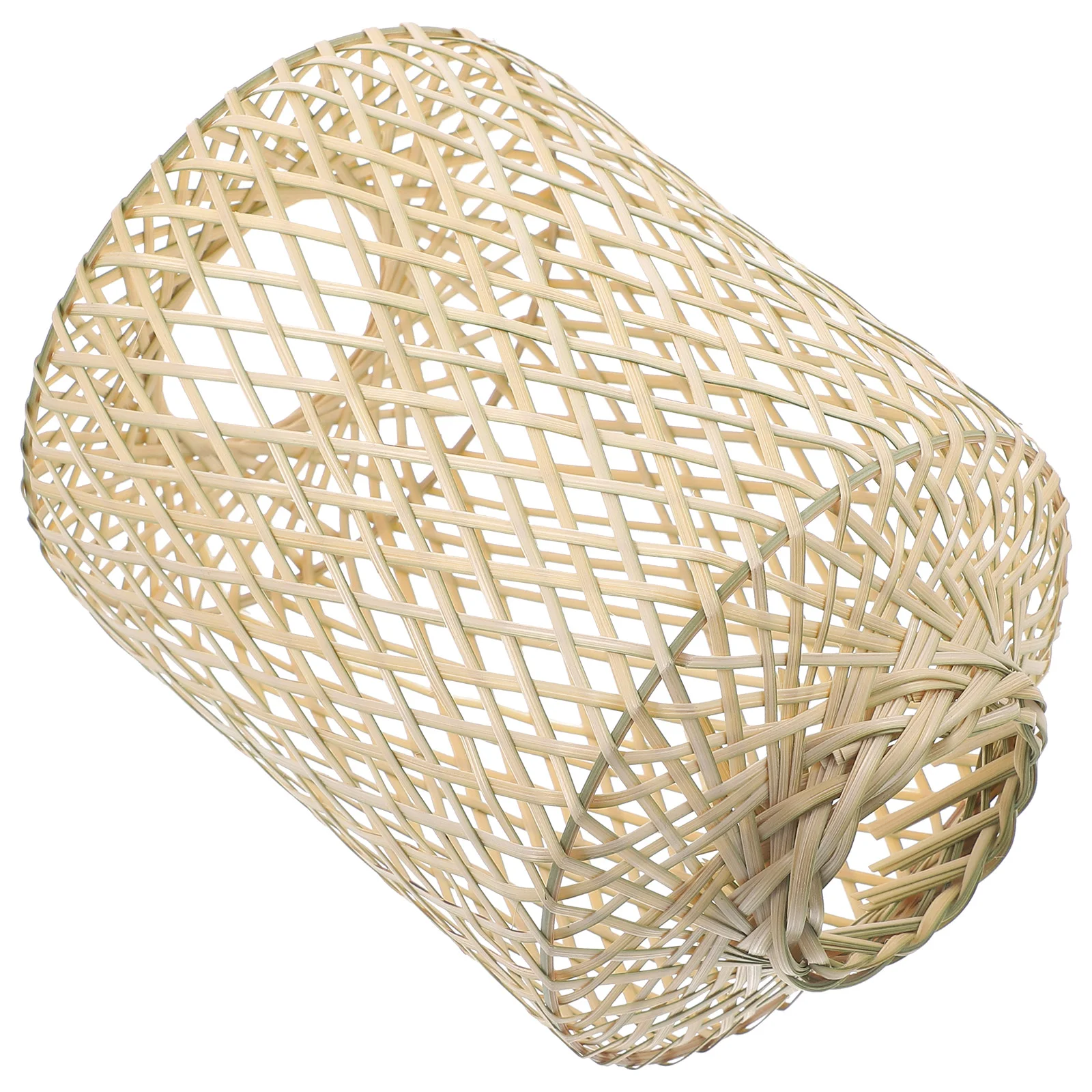 

Bamboo Lampshade Lantern Bulb Shades for Restaurant Pendant Light Lampshades Rustic Woven Style Decorate