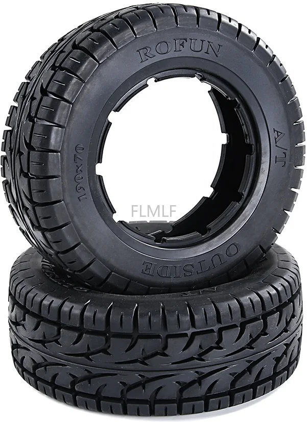 Rc Car All-terrain Tire Skin Kit Fit for 1/5 Losi 5ive-t Rofun Rovan LT King Motor X2 SLT V5 5S Truck Parts