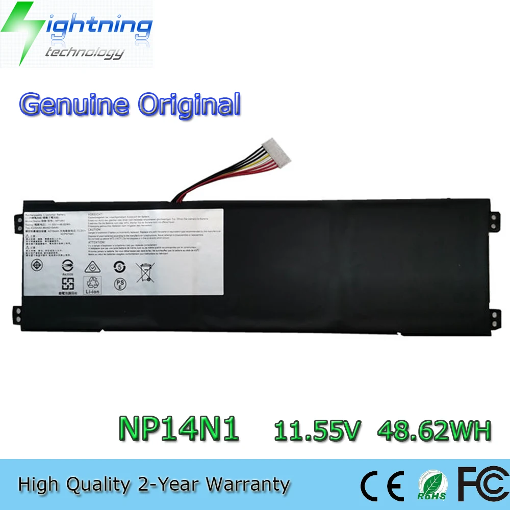 

Новый оригинальный NP14N1 11,55 V 488.62wh Аккумулятор для ноутбука Getac Nexstgo PRIMUS NX101 14 "NP14N1BD002P