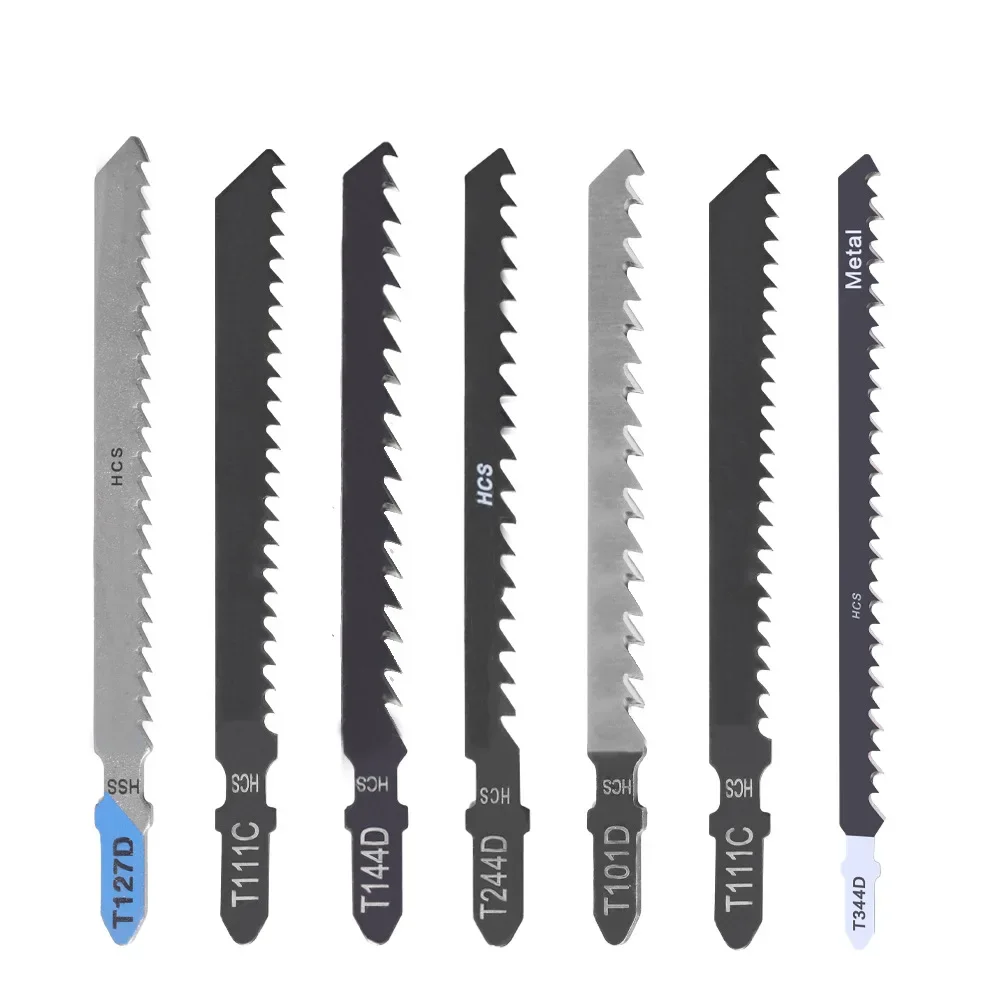 5 pezzi lame per seghetto alternativo utensili da taglio dritti lame per seghetto alternativo per legno seghetto alternativo per taglio dritto per la lavorazione del legno lama per seghetto alternativo in plastica PVC