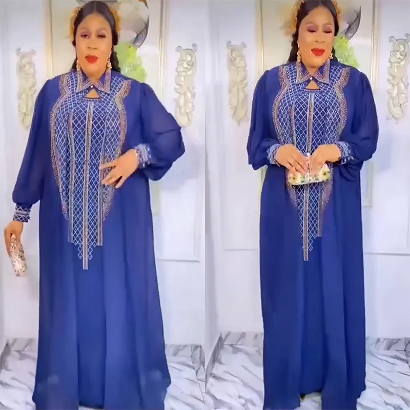 

Abayas For Women Dubai Luxury 2023 Chiffon Boubou Muslim Fashion Dress Caftan Marocain Wedding Party Occasions Djellaba Femme