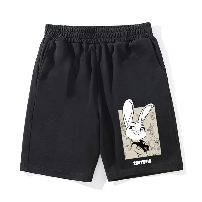 2025a mais recente série disney venda quente louco animal cidade verão algodão shorts moda versátil tendência sweatpants calças de cinco pontos