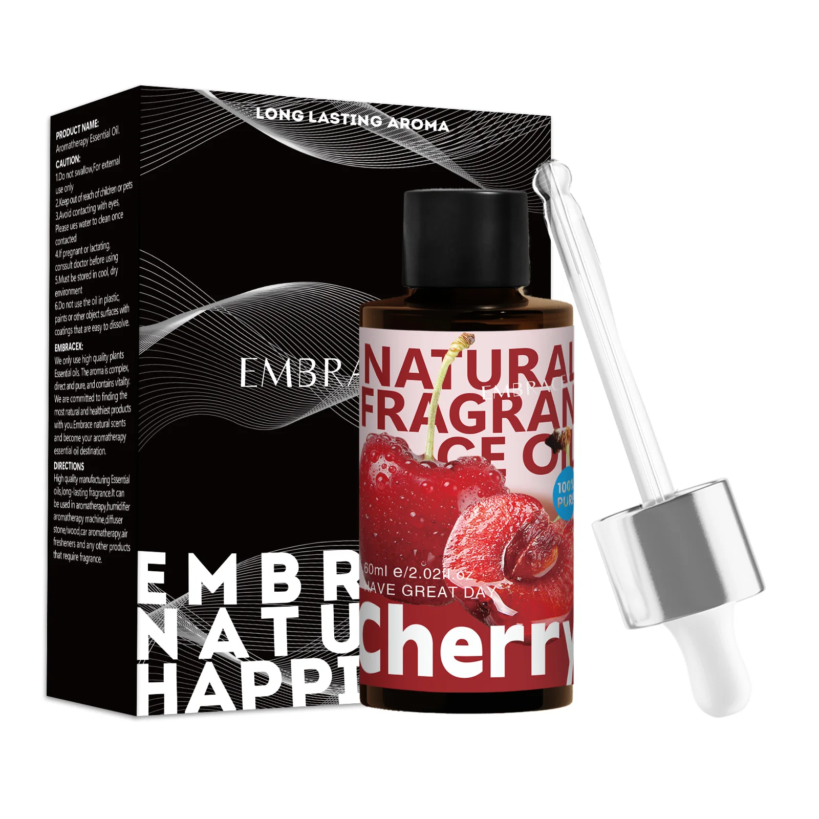 

60ml Cherry Essential Oils Aromatherapy Essential Oils original imported perfumes