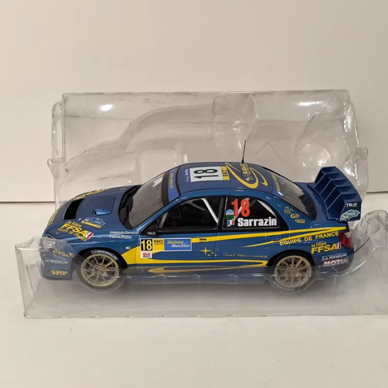 

IXO 1:18 Scale Impreza S9 WRC #18 Alloy Car Model Static Collection Decorated Holiday Gifts Toys Souvenir Gift