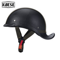 Motorcycle Half Helmet Baseball Cap Style Cafe Racer Chopper Scooter Safety Hard Hat Half Face Vintage Summer Cap