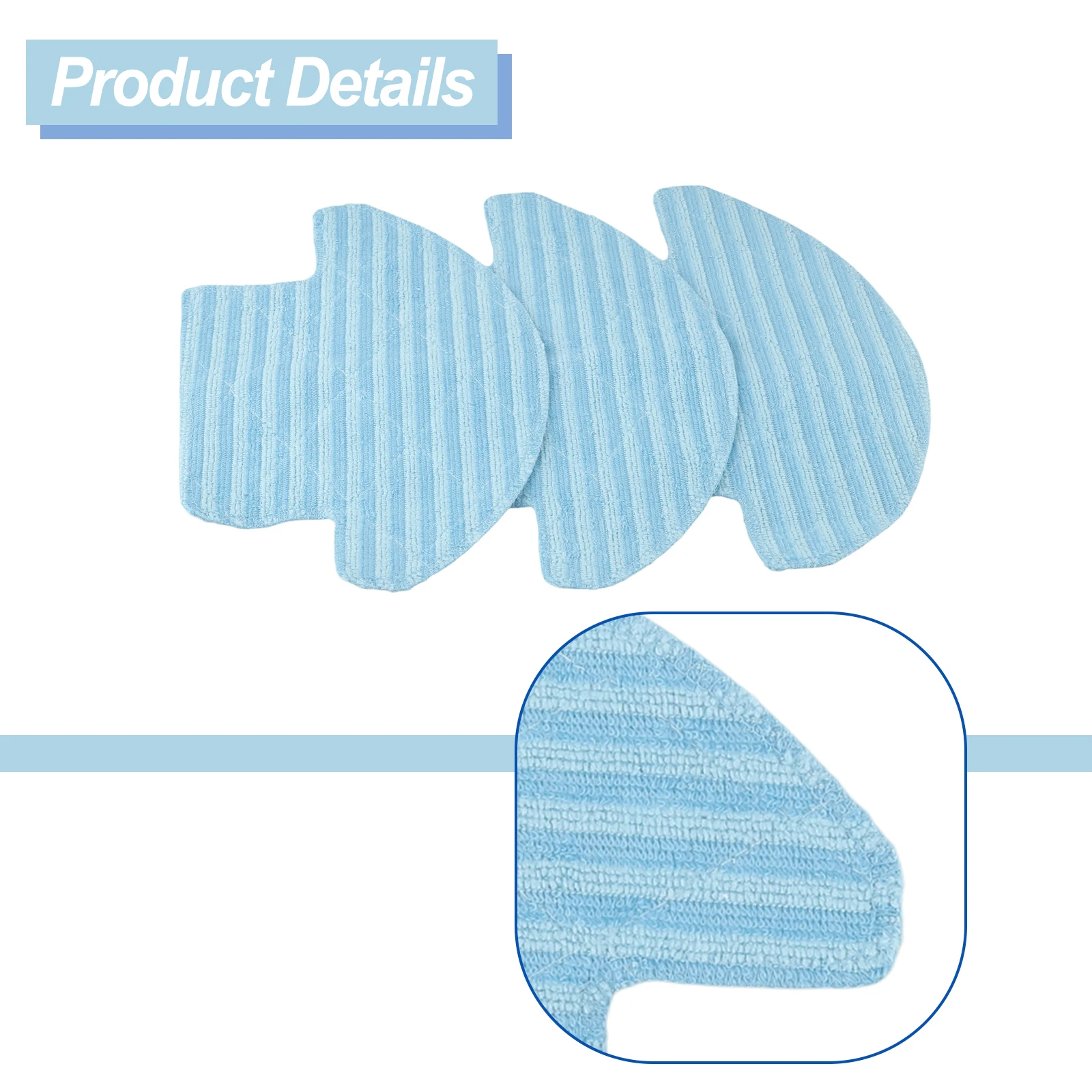 Home Mop Cloths Robot Vacuum Cleaner 3pcs/lot For Haier HB-QT36B Vacuum Accessories Cleaner Cleaning High quality Hot Sale