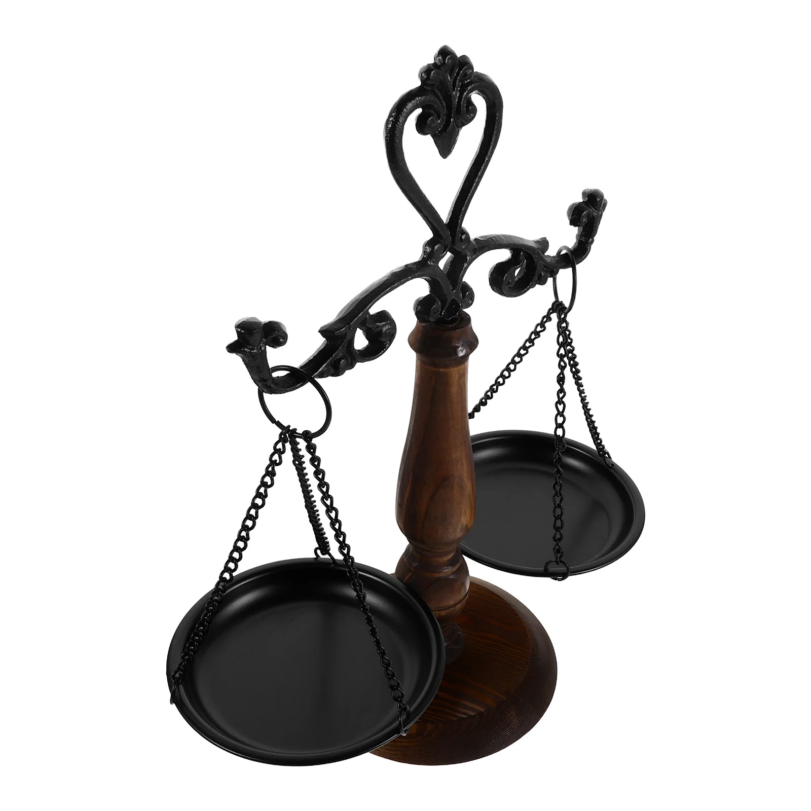 

Vintage Libra Decor Iron Scale Retro Desk Ornament For Home Office Lawyer Cast Iron Decoration Small Weighing