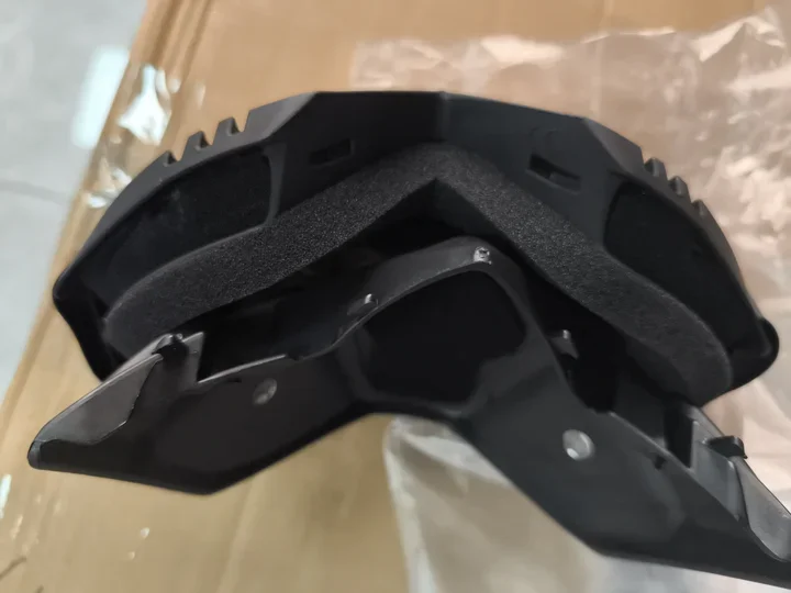 Schutzbrille mit vollem Gesicht, HD-Transparent, beschlagfrei, sanddicht, Schutzbrille für Elektroschweißen, vielseitige, atmungsaktive, winddichte Maske – Detail 12