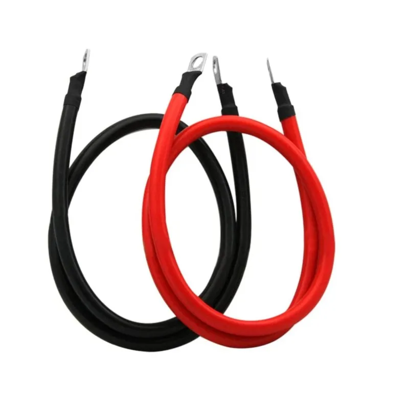 

50CM 1015 6AWG SC16-8 Copper Lug Ring Wire Connector Bare Cable Electric Crimp Terminal customization wire harness