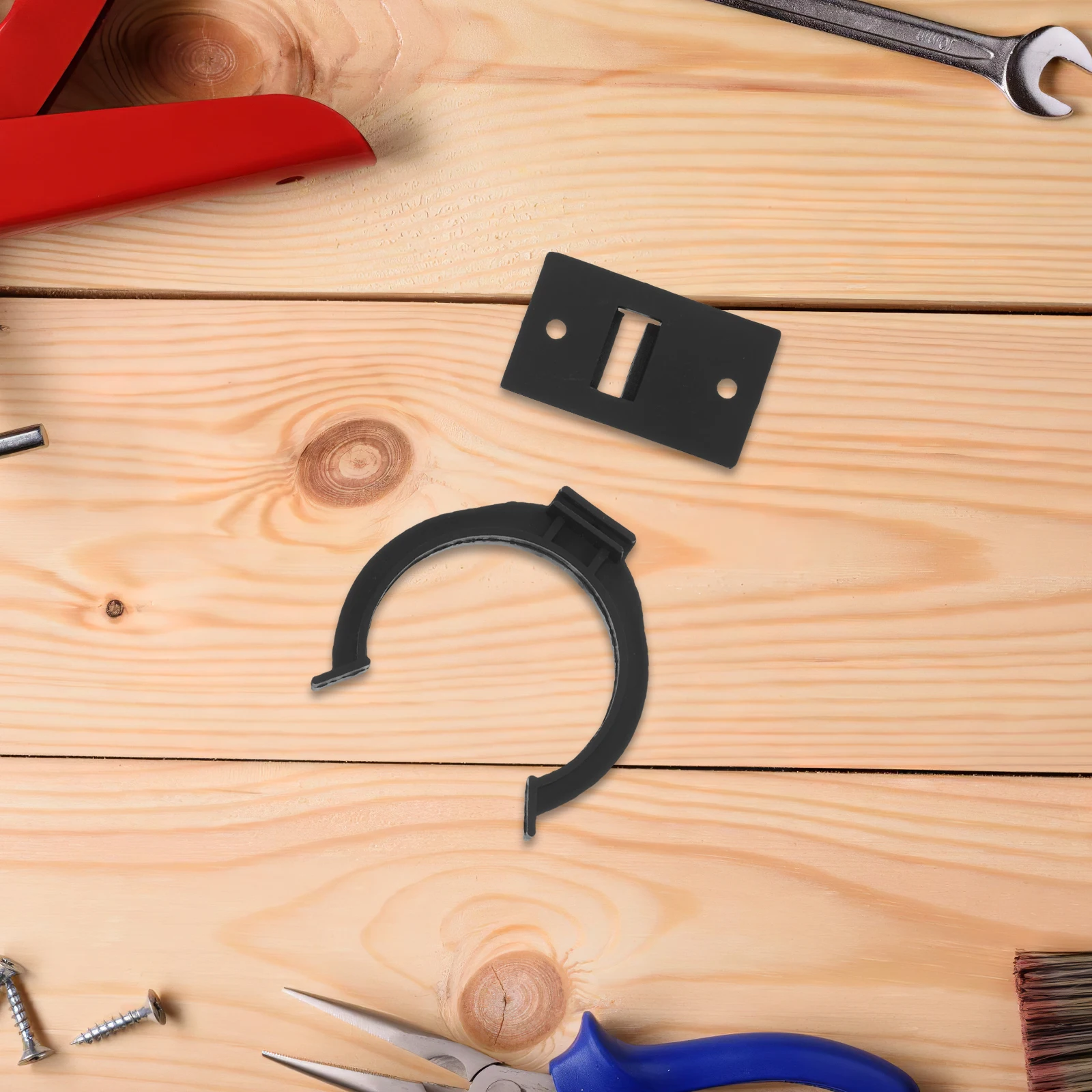 

12Sets Kitchen Cabinet Toe Clips Easy Install Water Resistant Plinth Clips for Kickboard Panel Fixing