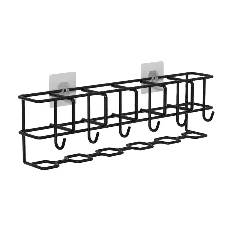5 Hook Indoor Wall Hanging Umbrella Storage Rack Organizer for Entryway Home Compact Solution