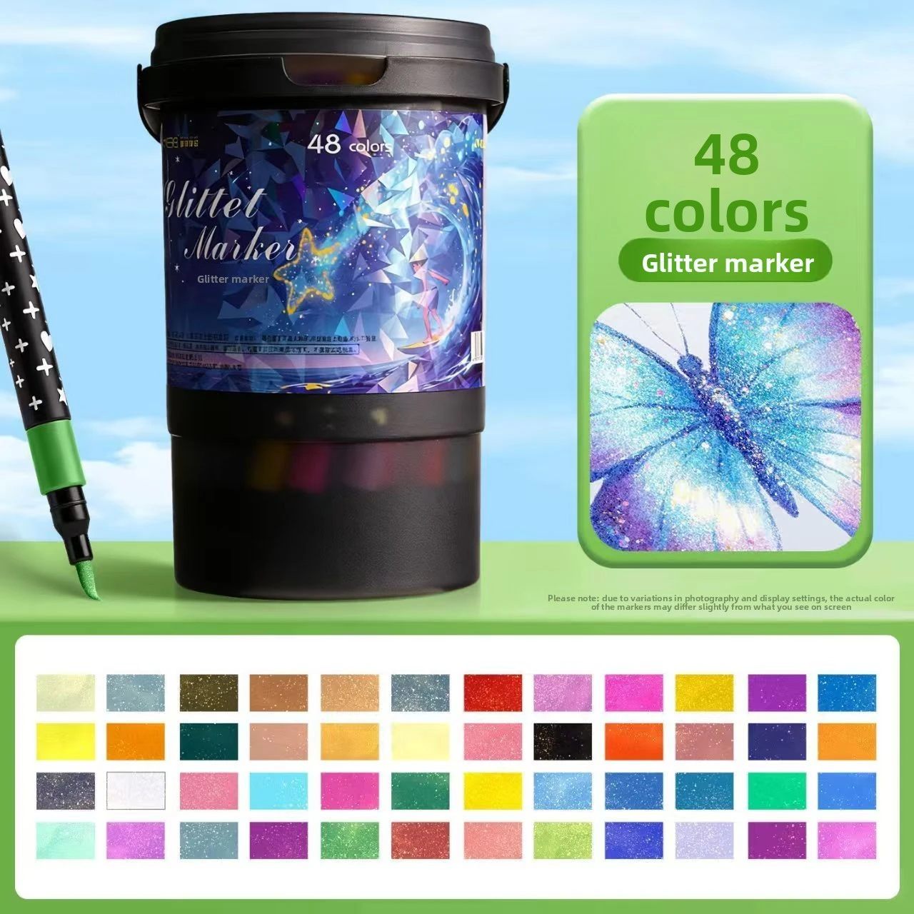 ชุดปากกาเมจิกหัวนุ่ม 48 แท่ง ใ - Art Craft Doodle บทวิจารณ์และราคา