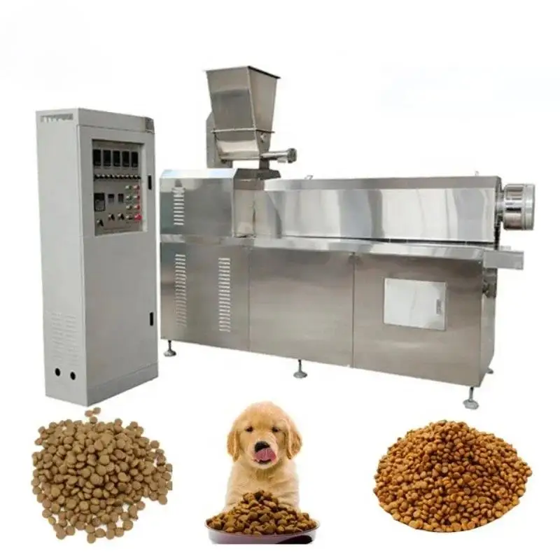 YG Fully Automatic Industry Dry Pet Animal Food Full Production Line Processing Machine Kibble Dog Food Making Machine