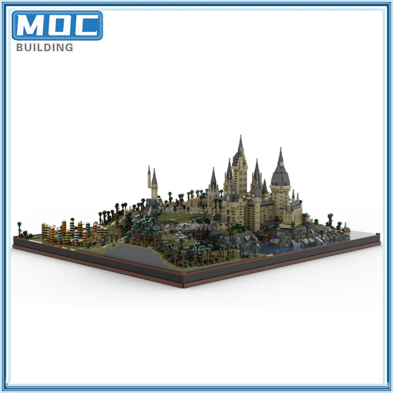 Star Movie Classic Hog wartsCastle Magic Castle MOC Building Blocks  DIY Assemble Large Model collections Bricks Holiday Gifts