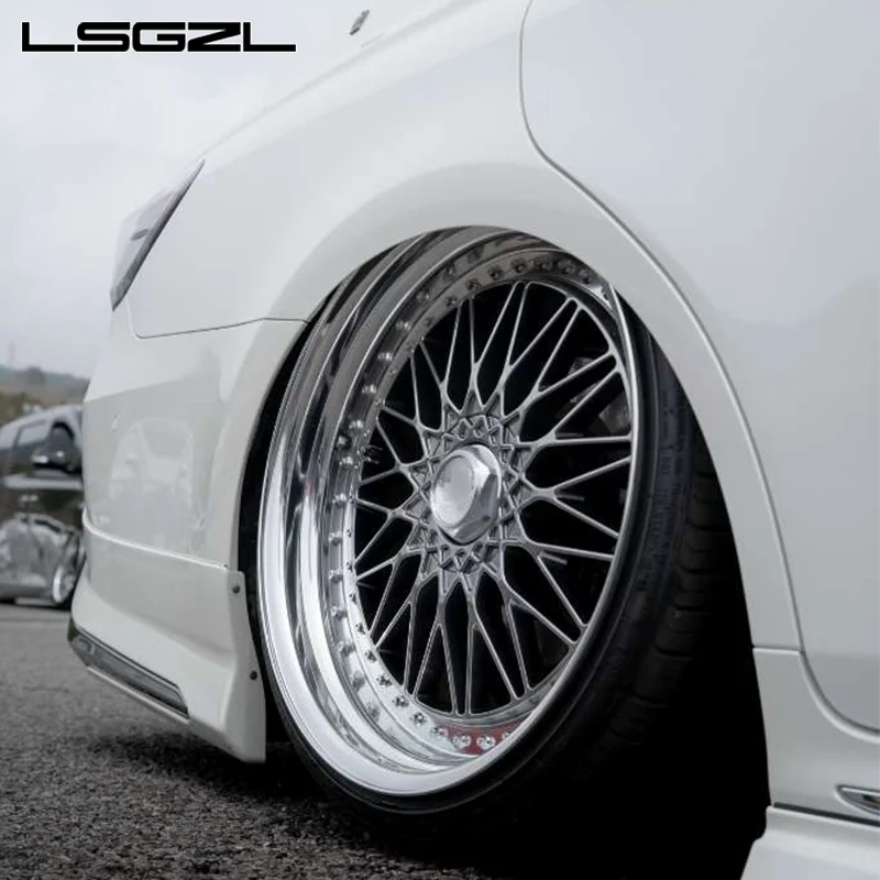 2-piece Polish/Chrome Lips Forged Wheels Deep Dish Lips 15 16 17 18 19 20 21 22 23 24 26 28 Inch 5x127 5x120 5x114.3 5x130 5x112