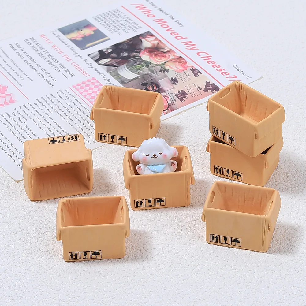

3pcs 33*21*21mm Simulation resin 3D stereoscopic carton cartoon handmade resin jewelry accessories diy miniature decorative